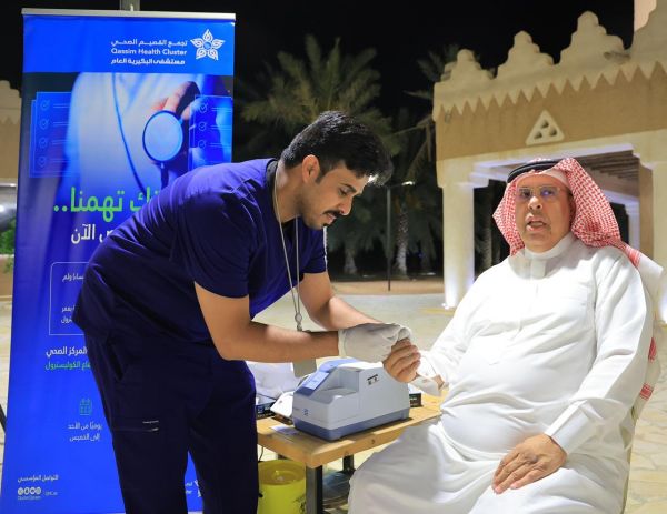 قطاع الصحة العامة يفعل الكشف المبكر عن داء السكري بمقصورة السويلم