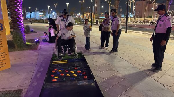 جمعية الكشافة تشارك في احتفالية اليوم العالمي للإعاقة بالرياض