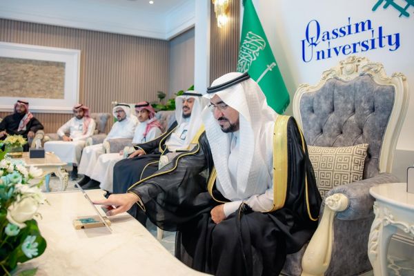 رئيس جامعة القصيم يدشن برنامج الريان الرمضاني الخامس