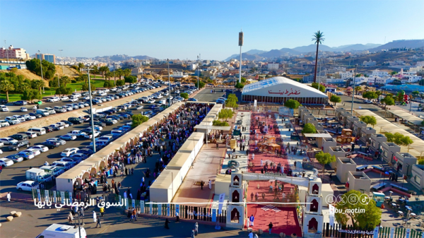 سوق أبها الرمضاني وجهة إجتماعية ونافذة أقتصادية لعسير