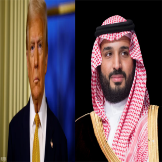 سمو ولي العهد يُجري اتصالًا هاتفيًا بالرئيس الأمريكي
