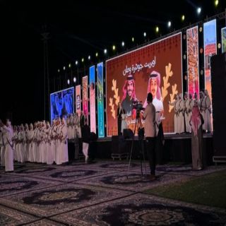 الشاعر سلمان بن زاهر ومحمد بن فهران يشعلان فعاليات #صيف_تنومة