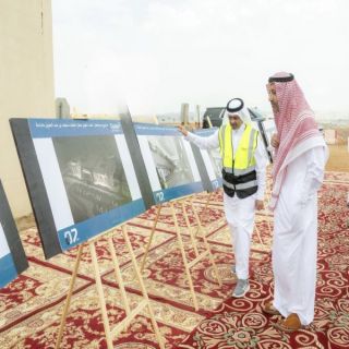 سمو أمير الباحة يتفقد مشروع توسعة مطار الملك سعود بن عبد العزيز
