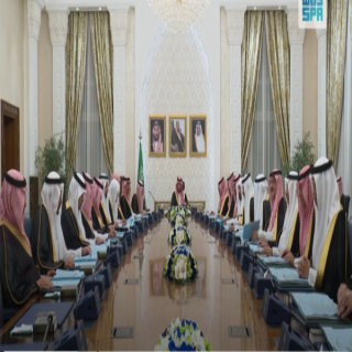 سمو ولي العهد يرأس جلسة مجلس الوزراء في نيوم
