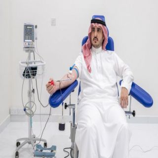 سمو أمير الجوف يُشارك في حملة #ولي_العهد للتبرع بالدم