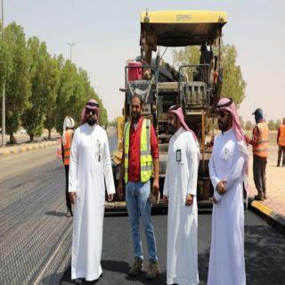 #بلدية_الأسياح توقّع عقد مشروع سفلتة وربط قرى المحافظة