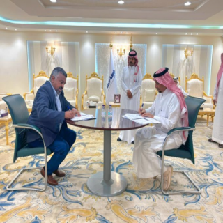 مذكرة تفاهم تجمع غرفة أبها وشركة شريان الشمال العالمية للخدمات البيئية