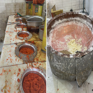 في محايل :ضبط معمل حلويات مخالف داخل حي سكني