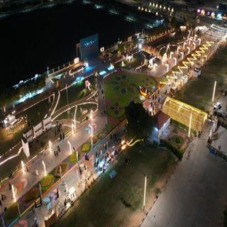 #أمانة_القصيم تطلق #مهرجان_حياة_الورد في منتزهات الحاجب  بمحافظة عنيزة