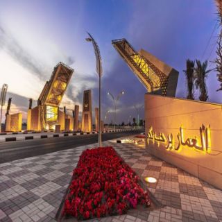 #أمانة_القصيم تنهي أعمال تطوير وتحسين مدخل مركز العمار الجنوبي