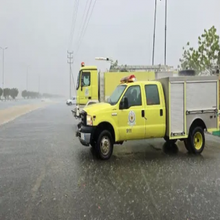 الدفاع المدني يكشف عن خريطة أمطار متفرقة على هذه المناطق