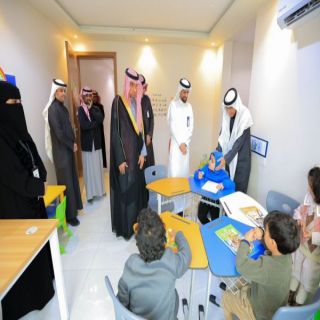 محافظ البكيرية يزور مركز البسمة