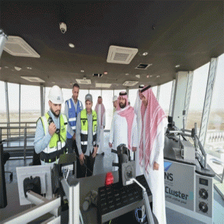 محمد بن عبدالعزيز يتفقد مشروع مطار جازان الدولي الجديد