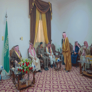 أمير منطقة القصيم يزور مركز ساق ويلتقي بالأهالي والمواطنين