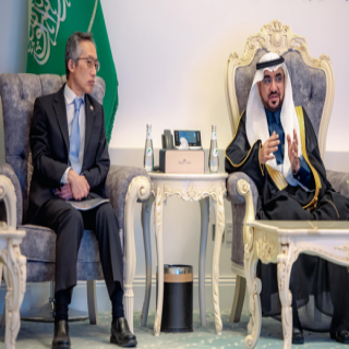 رئيس #جامعة_القصيم يستقبل السفير فوق العادة مفوض دولة اليابان لدى المملكة
