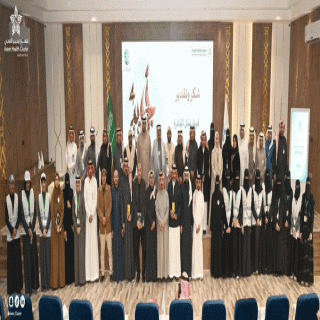 الرئيس التنفيذي لتجمع عسير الصحي يُدشن مُبادرة ظل وطمأنينة
